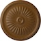 Ekena Millwork Juniper Ceiling Medallion (Fits Canopies up to 7"), Hand-Painted Smokey Topaz, 36"OD x 1 1/2"P CM36JUSTF - alternate 1